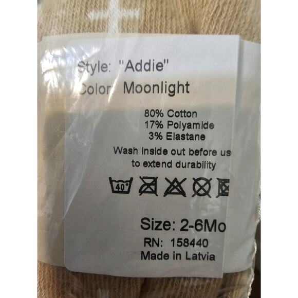 baby girl lot of 5 boutique socks tights and knee highs misc sizes - Picture 5 of 9